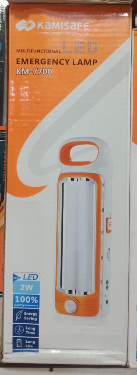 KAMISAFE KM-7700 Multifunctional LED Emergency Lamp 2W
