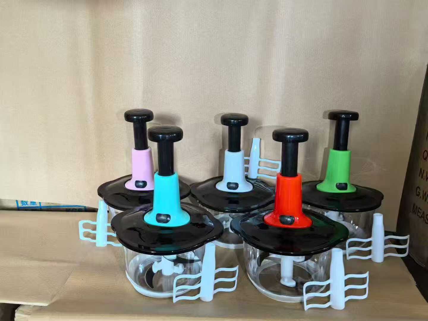 Manual Food Chopper – Hand Press Vegetable & Food Chopper