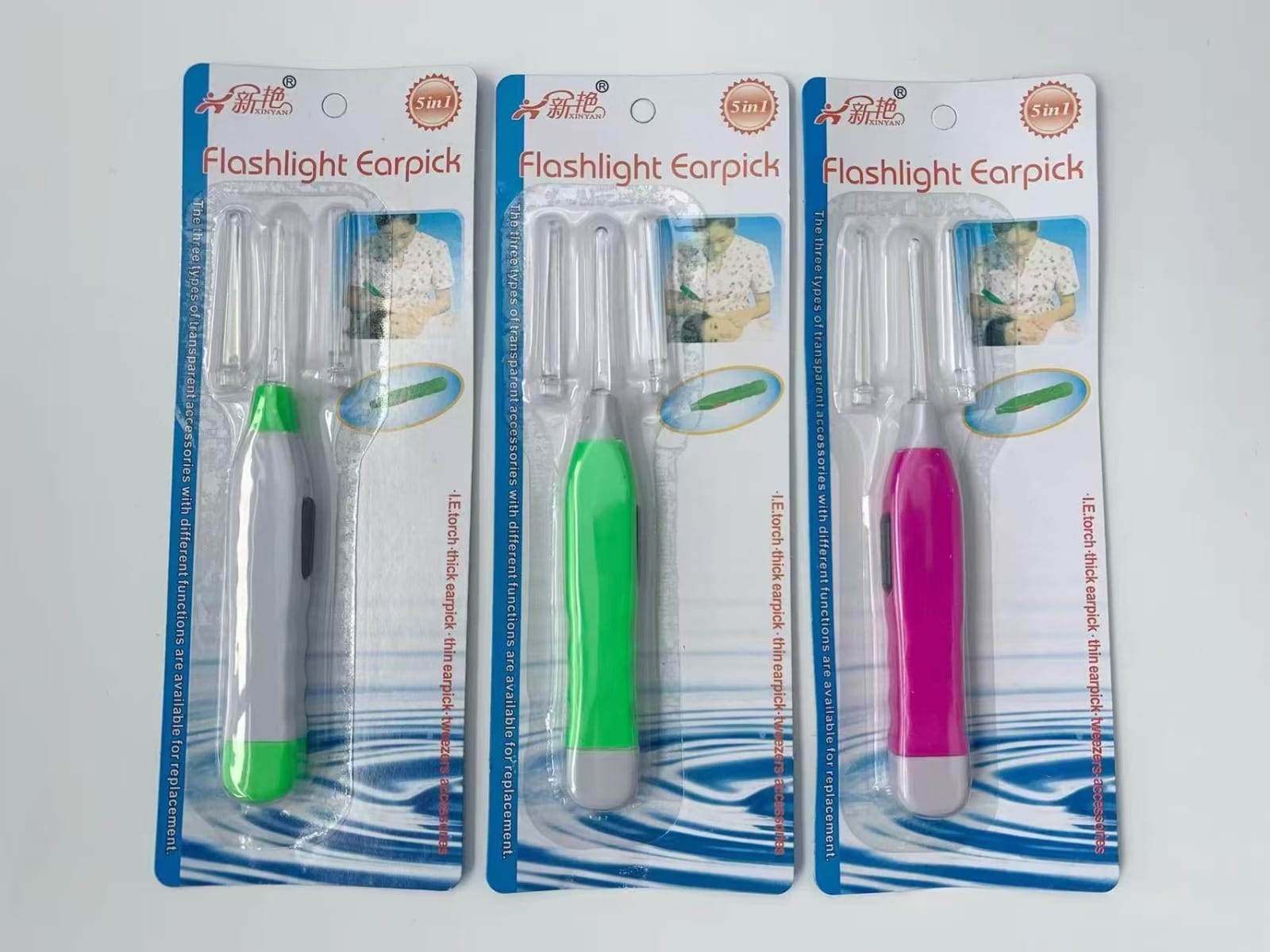 5-in-1 LED Flashlight Earpick