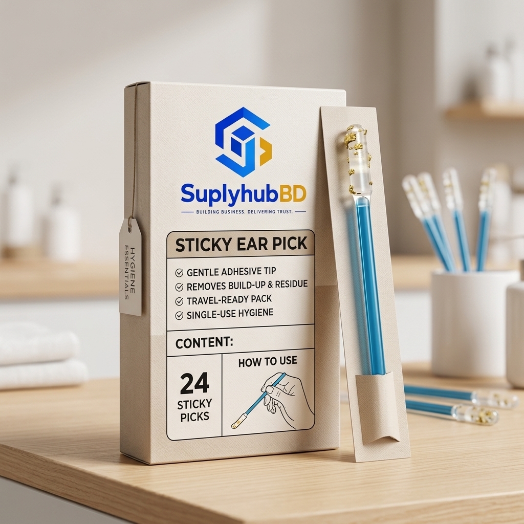Disposable Sticky Ear Swabs (24 Pcs)