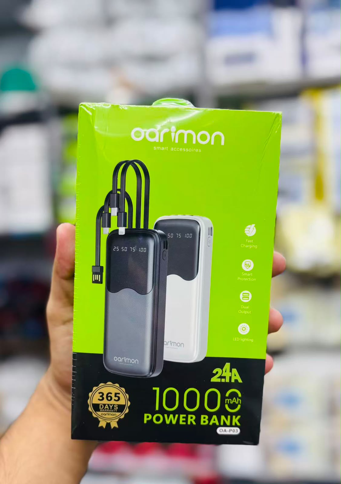 Oarimon 10000mAh Power Bank (OA-P03)