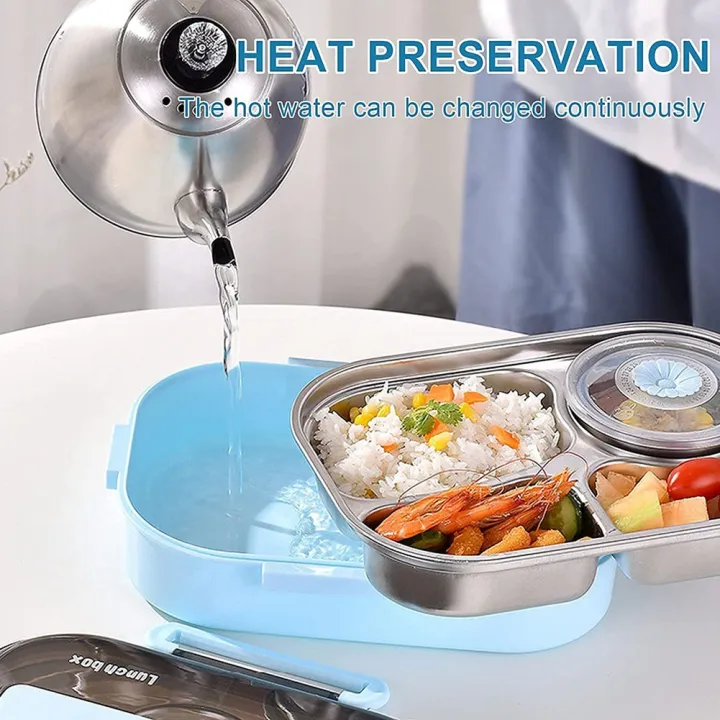 1.5L Stainless Steel Bento Lunch Box