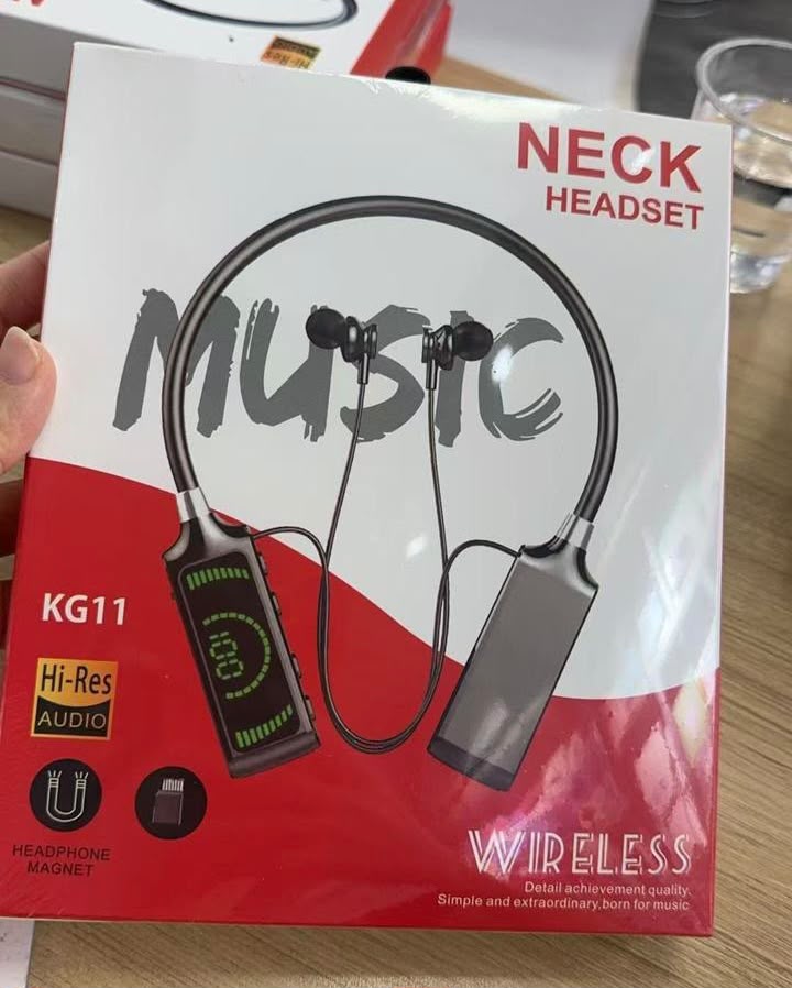 KG11 Wireless Neckband Headset