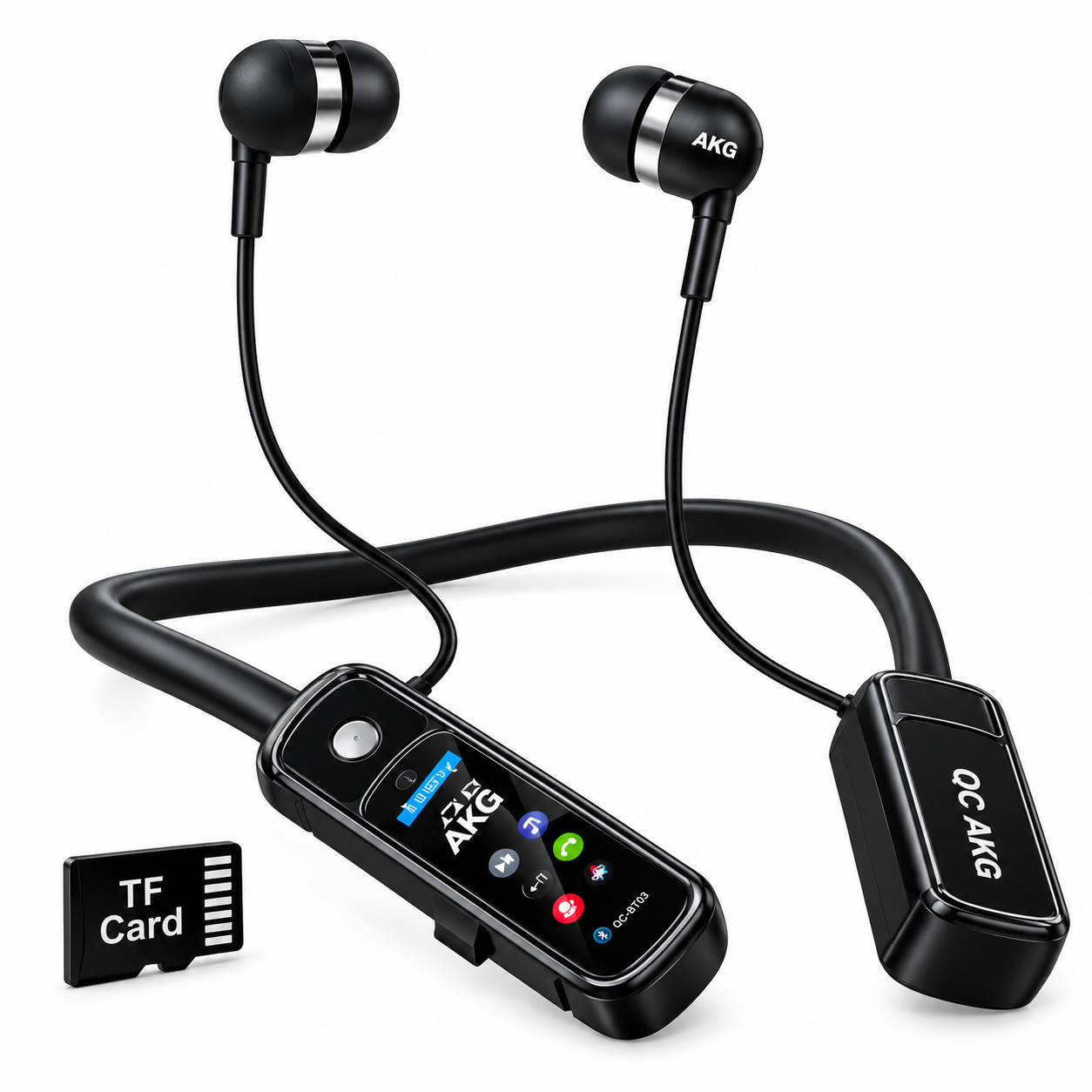 QC AKG QC-BT03 Wireless Neckband Earphone